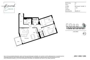 Hochwertige 3-Zimmer-Wohnung im Heinrich Carré – 40472 Rath, Düsseldorf – Vorschaubild 14