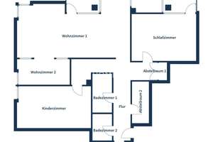 Großzügige Etagenwohnung mit Dachterrasse, zwei Balkonen und Tiefgaragenstellplatz – Die vollständige Adresse der Immobilie erhältst du vom Anbieter., 45888 Bulmke-Hüllen, Gelsenkirchen – Vorschaubild 20