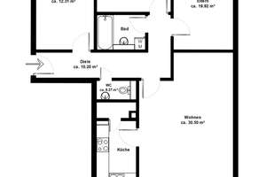 Top gepflegte Erdgeschosswohnung – Die vollständige Adresse der Immobilie erhältst du vom Anbieter., 22159 Farmsen-Berne, Hamburg – Vorschaubild 15