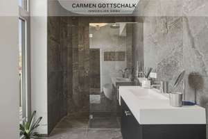 Oben angekommen. Und der private Aufzug sorgt dafür, dass es auch so bleibt. Design-Penthouse! – Die vollständige Adresse der Immobilie erhältst du vom Anbieter., 81479 Solln, München – Vorschaubild 4