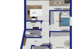 Gartenwohnung mit Terrasse und zwei Stellplätzen in Paderborn-Wewer – Die vollständige Adresse der Immobilie erhältst du vom Anbieter., 33106 Wewer, Paderborn – Vorschaubild 19