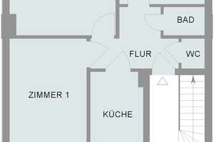 Gemütliche 3-Zimmer-Wohnung am Vorfeld in Bremen Grolland – Die vollständige Adresse der Immobilie erhältst du vom Anbieter., 28259 Grolland, Bremen – Vorschaubild 2
