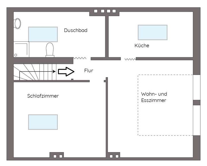 Wohnung 2. Obergeschoss