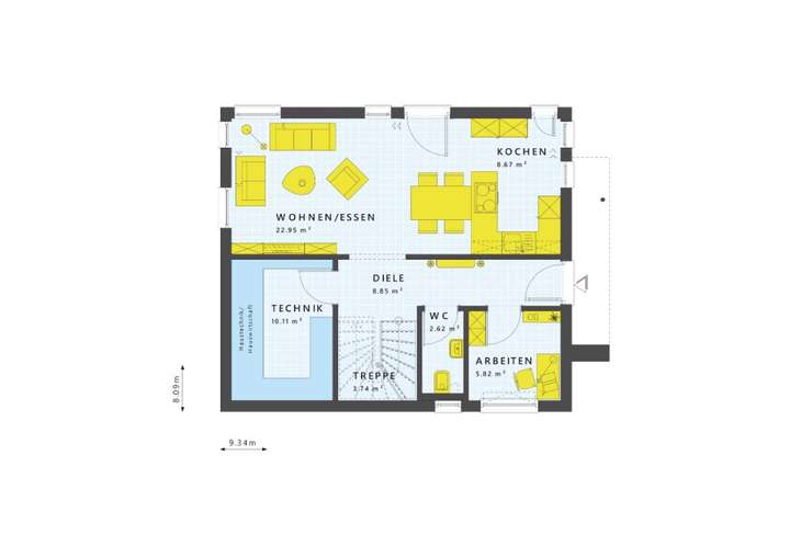 Grundriss Erdgeschoss