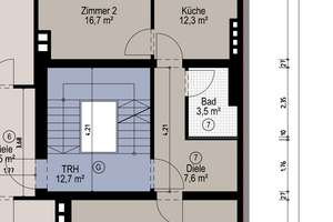 -I| CITY-GRÜN || Attraktive 2-Zi-Whg mit Balkon || NORDSTRAßENFLAIR  |I- – Parkstr. 74, 40477 Pempelfort, Düsseldorf – Vorschaubild 2