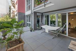 Exklusive, voll möblierte Terrassenwohnung, Fußbodenheizung und elektrischen Außenrollos – Pettenkoferstr. 4e, 10247 Friedrichshain, Berlin – Vorschaubild 9