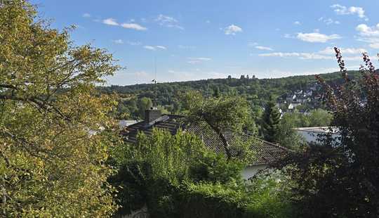 Bild von Attraktives Baugrundstück mit Blick und Haus zum Entwickeln in Wiesbaden-Naurod