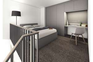 Galerieapartment über 2 Ebenen - Fitness im Haus – Am Oberwiesenfeld 9, 80809 Am Riesenfeld, München – Vorschaubild 15