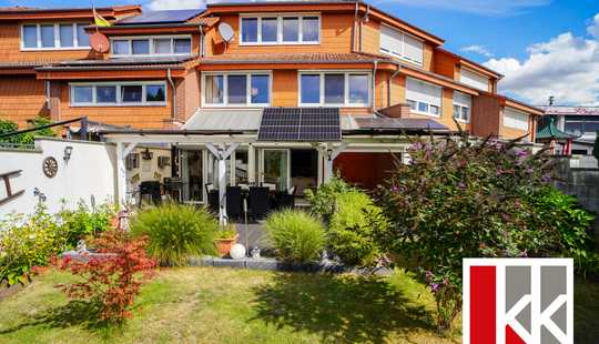 Bild von Besonderes Wohnerlebnis in Vorsfelde – Reihenhaus mit Wintergarten, Pool und großem Grundstück