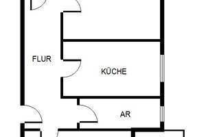 2-Raum-EG-Wohnung mit Balkon in sehr zentraler Lage zu vermieten – Helbingstr. 102, 45128 Südviertel, Essen – Vorschaubild 8
