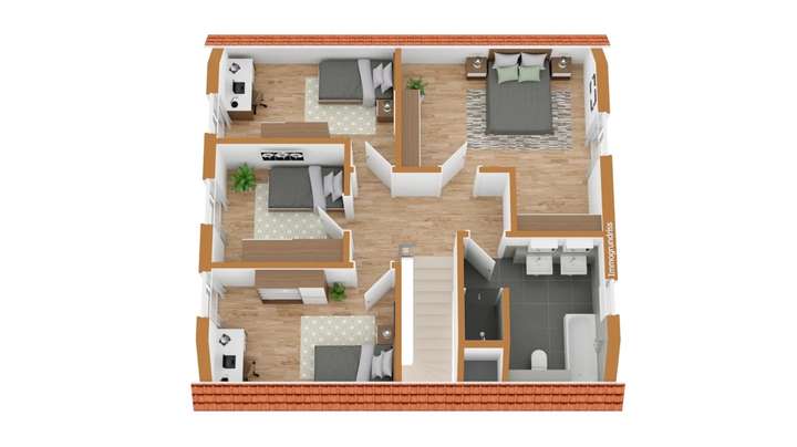 Grundriss Dachgeschoss