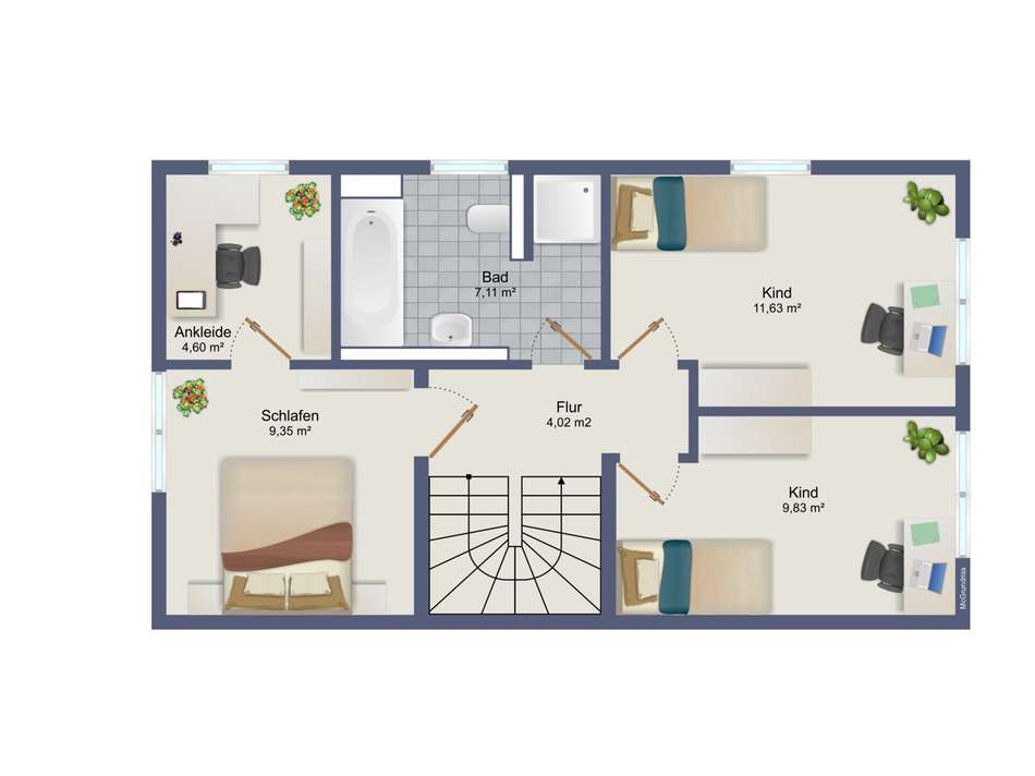Grundriss Hinterhaus_OG_1900_2