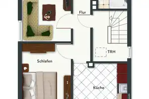 Gepflegtes Mehrfamilienhaus in Lübeck St. Lorenz Nord mit 3 Wohnungen und 3 Garagen 
 – Lübeck – Vorschaubild 9