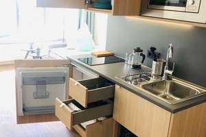 Beautiful new Studio next to Central Station with amazing green views – Lehrter Straße 23 - 25, 10557 Moabit, Berlin – Vorschaubild 7