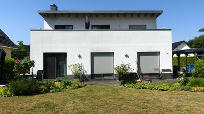 Modernes Zweifamilienhaus mit eigenem 20m Bootssteg an der Havel - Werder/Havel
