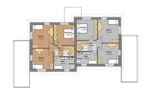 Neubau Doppelhaushälfte 134 m² Wohnfläche 5 Zimmer Erstbezug – Die vollständige Adresse der Immobilie erhältst du vom Anbieter., 25792 Neuenkirchen – Vorschaubild 3