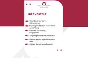 Penthouse-Feeling auf dem Mühlenkamp – saniert in A-Lage mit Lift und Tiefgarage – Die vollständige Adresse der Immobilie erhältst du vom Anbieter., 22303 Winterhude, Hamburg – Vorschaubild 2