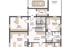 EFH mit 4 SZ im OG, 70 qm Wohnen / Essen im EG, plus Büro im EG, plus ELW im EG, auf 1.300 qm Grund – Die vollständige Adresse der Immobilie erhältst du vom Anbieter., 82547 Eurasburg – Vorschaubild 64