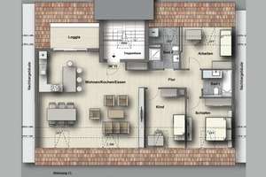 ***Denkmalperle mit Charme - Stilvolle 4-Raumwohnung im DG mit Aufzug und Balkon*** – Ludwigstraße 111, 4315 Volkmarsdorf, Leipzig – Vorschaubild 15