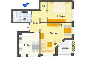Zentral, modern und gepflegt! Mit WBS! – Schönebecker Str. 109, 42283 Wuppertal – Vorschaubild 3