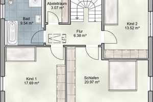 Geräumiges Neubau-Einfamilienhaus umgeben von Natur und Sonne im Isartal in Icking im OT Walchstadt – Bad Tölz-Wolfratshausen (Kreis) – Vorschaubild 11