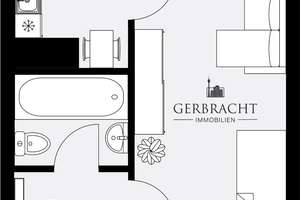 Gemütliches 1-Zimmer-Apartment – sofort bezugsfrei! Jetzt Besichtigungstermin sichern! – Unter den Ulmen 136, 47137 Untermeiderich, Duisburg – Vorschaubild 6