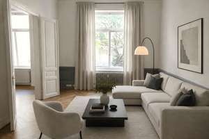 Drei-Zimmer-Stilaltbauwohnung in Bestlage – Die vollständige Adresse der Immobilie erhältst du vom Anbieter., 60323 Westend-Süd, Frankfurt am Main – Vorschaubild 1