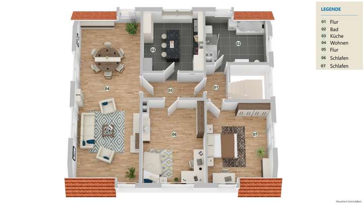 Grundriss Dachgeschoss