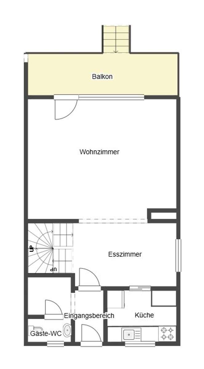 Grundriss Skizze EG