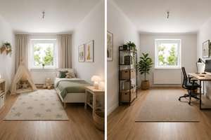 Erstbezug nach Modernisierung: Stilvolle 3-Zimmer-Wohnung mit Balkon in der Hannover Südstadt – Die vollständige Adresse der Immobilie erhältst du vom Anbieter., 30171 Südstadt, Hannover – Vorschaubild 7