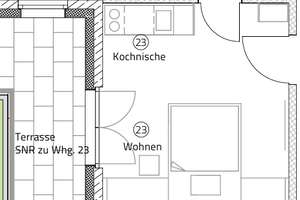 Schickes neuwertiges Studentenappartement (vollmöbliert) – Ladehofstr. 35, 93049 Westenviertel, Regensburg – Vorschaubild 5