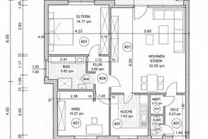 Helle 3 Zimmer-Wohnung in Mönchengladbach