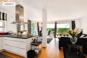AIGNER- Modernes Wohnen im Grünen: Lichtdurchflutete 3-Zimmer-Wohnung mit großzügigem Westbalkon