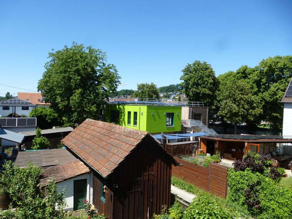 Aussicht von der Dachterrasse