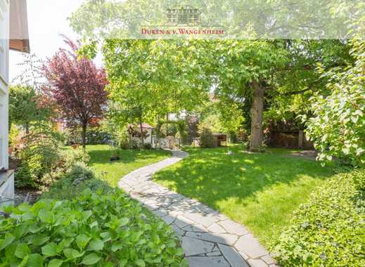 Idylle in Obermenzing. Doppelhaushälfte mit großem Garten.
