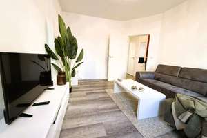 Modernisierte Zwei-Zimmer-Erdgeschoss-Wohnung mit Süd-West-Terrasse in der Nähe vom Mühlenkamp