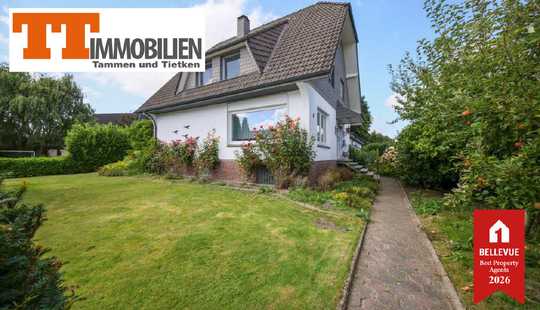 Bild von TT bietet an: Exquisites Familienanwesen in Schortens-Accum! - Komfortables Wohnen im Einklang