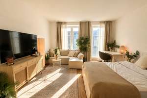 Hafenviertel - helles Singleapartment mit Einbauküche
