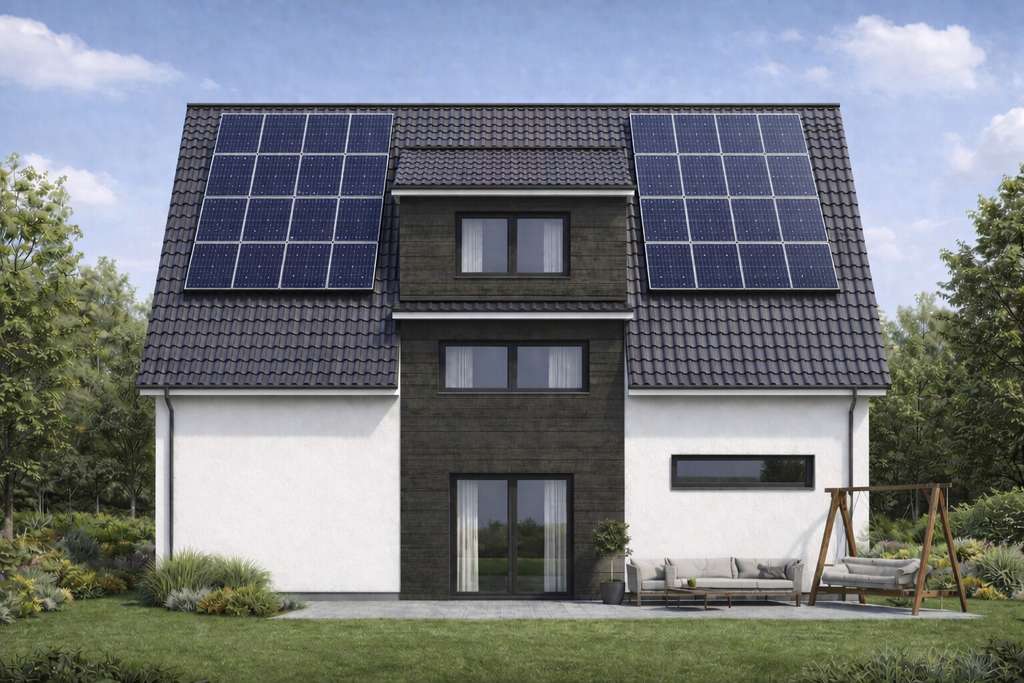 Immobilie in Kühlenthal - Doppelhaushälfte (Fertighaus-Neubau) in ruhiger Lage mit modernen Haustechnik - Bild 1