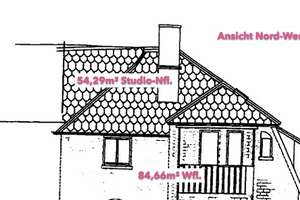 84,66 m² Wfl. + 54,29 m² Studio-Nutzfläche - Dach-Maisonette mit Galerie – Die vollständige Adresse der Immobilie erhältst du vom Anbieter., 70188 Ostheim, Stuttgart – Vorschaubild 2