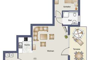 Moderne 2 Zimmer mit EBK, Terrasse und Stellplatz – Die vollständige Adresse der Immobilie erhältst du vom Anbieter., 57392 Schmallenberg – Vorschaubild 7