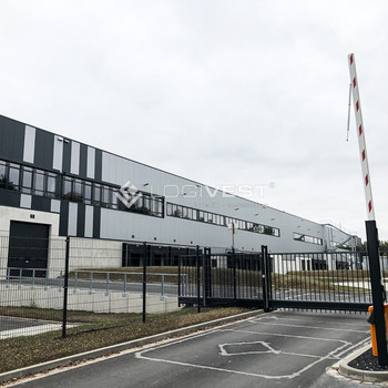 Projektierter Neubau einer energieeffizienten Lager- und Logistikhalle nahe der A9