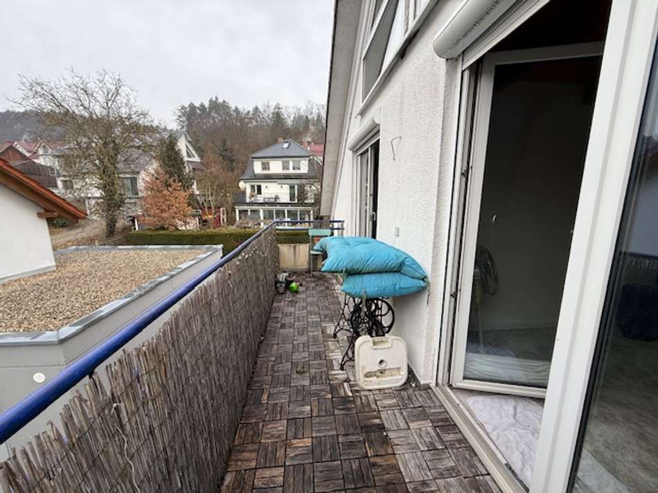 Balkon Westausrichtung