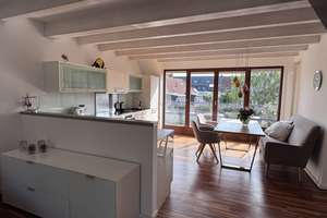 Lichtdurchflutetes Penthouse über 2 Etagen mit Balkon und Dachterrasse in Münster’s Südviertel