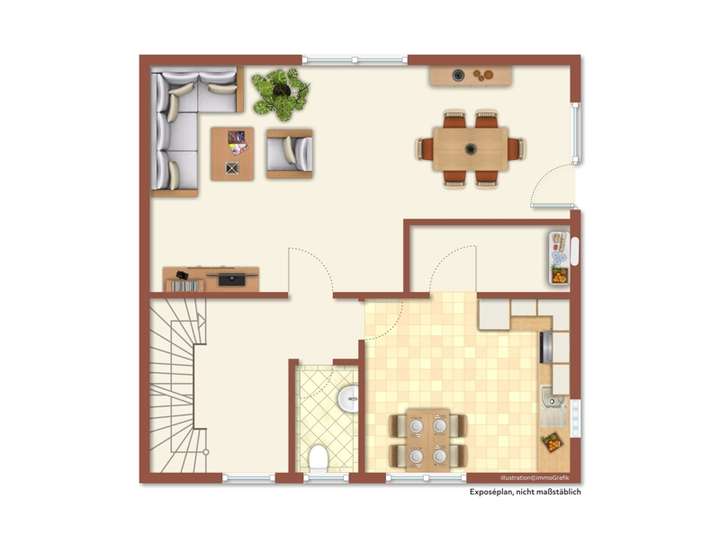 Grundriss Obergeschoss