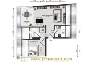 Lichtdurchflutete 2-Zimmer-Wohnung mit traumhafter West-Dachterrasse – Die vollständige Adresse der Immobilie erhältst du vom Anbieter., 80809 Milbertshofen, München – Vorschaubild 16