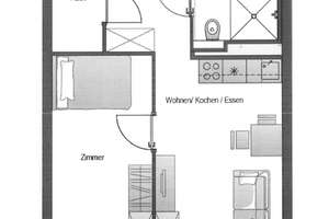 Neubau-Apartment mit 2 Zimmern im 3. OG in Düsseldorf-Bilk – Himmelgeisterstraße 66e, 40225 Bilk, Düsseldorf – Vorschaubild 8