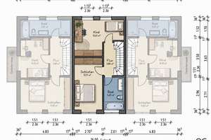 Reihenmittelhaus (fast schlüsselfertig ) - Neubauprojekt mit gehobener Ausstattung in Feldmoching – Die vollständige Adresse der Immobilie erhältst du vom Anbieter., 80995 Feldmoching, München – Vorschaubild 6