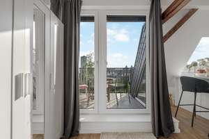 Über den Dächern von Pempelfort – Modernisierte Dachgeschosswohnung mit traumhaftem Weitblick – 40477 Pempelfort, Düsseldorf – Vorschaubild 18