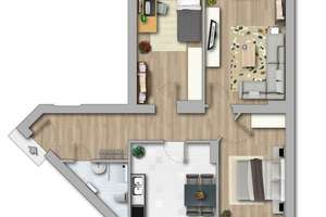 Frisch renoviert! Helle 3-Zimmer-Wohnung im Erdgeschoss! – Otto-Richter-Straße 11a, 39116 Sudenburg, Magdeburg – Vorschaubild 13